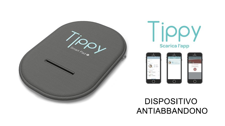 TIPPY Dispositivo bluetooth anti abbandono